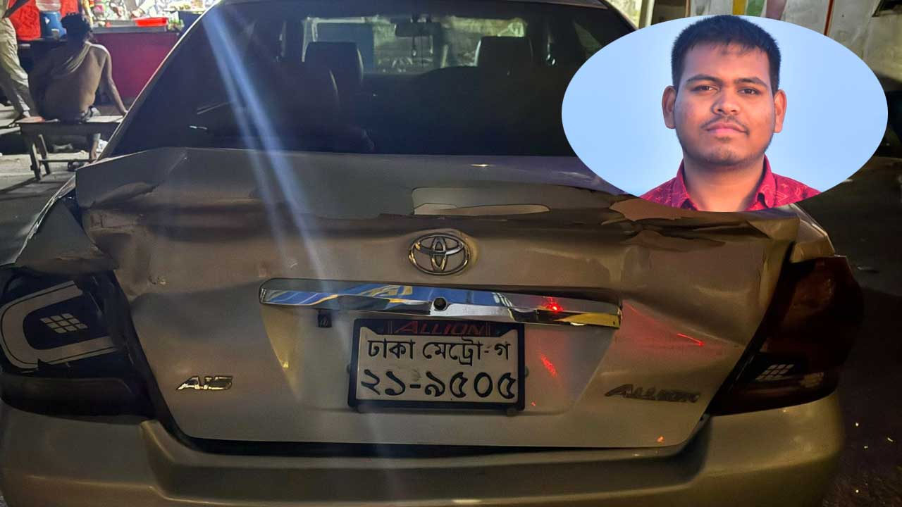 এনসিপি নেতা মাহিন সরকার সড়ক দুর্ঘটনার শিকার