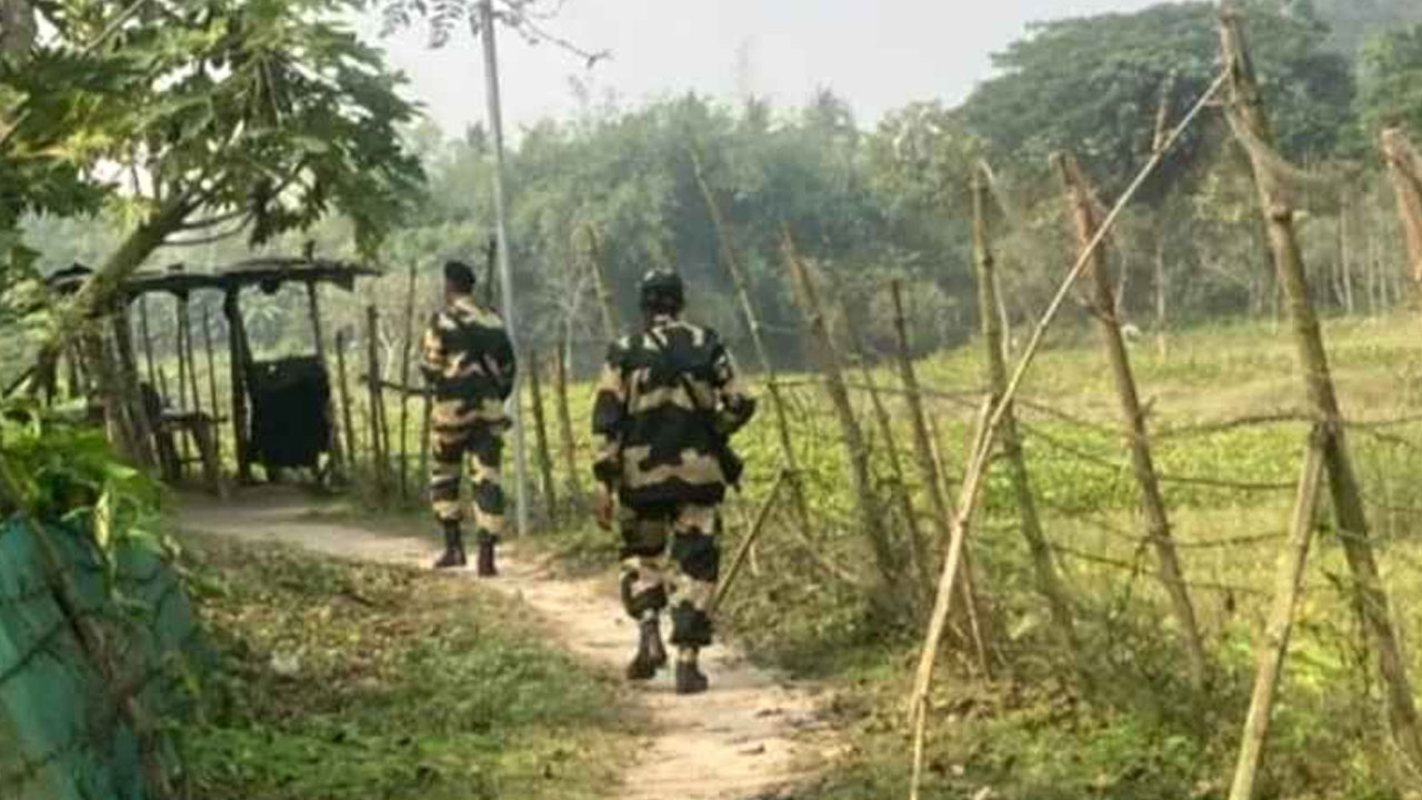 আখাউড়া সীমান্তে বিএসএফের গুলিতে বাংলাদেশি যুবক আহত