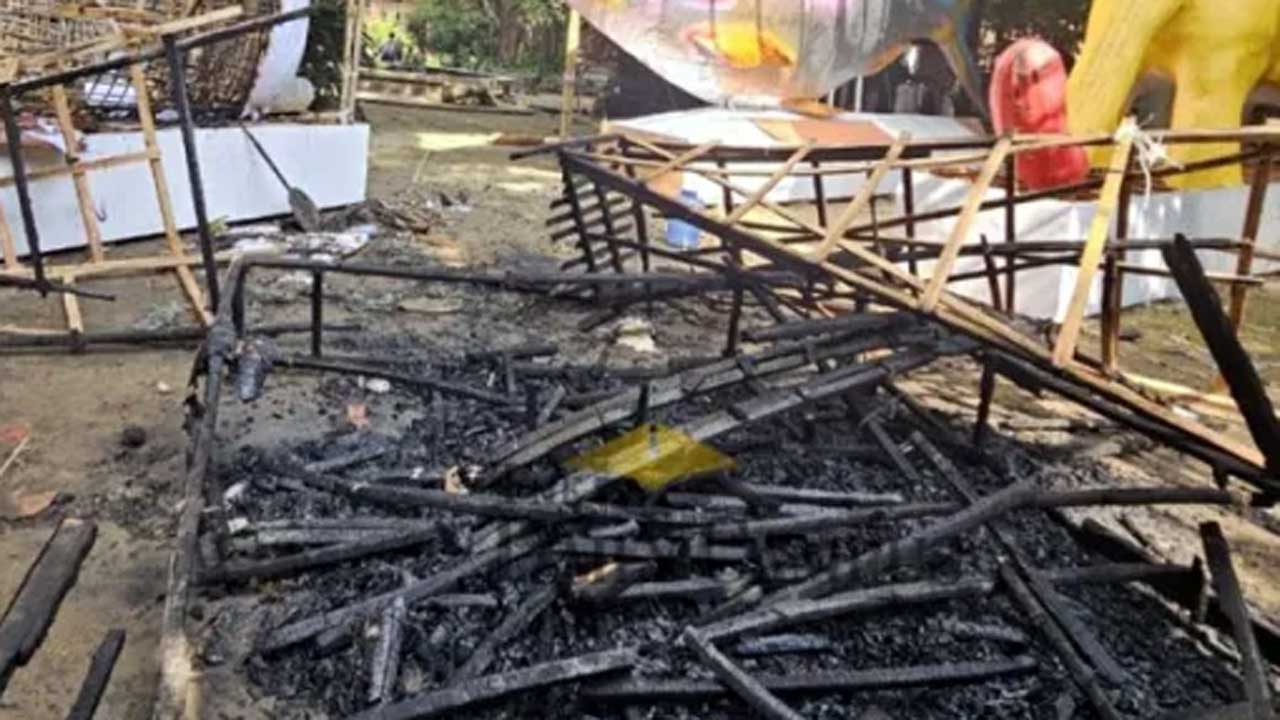 ফ্যাসিবাদের মুখোশে আগুন রহস্যজনক নয়, পরিকল্পিত : সাদা দল