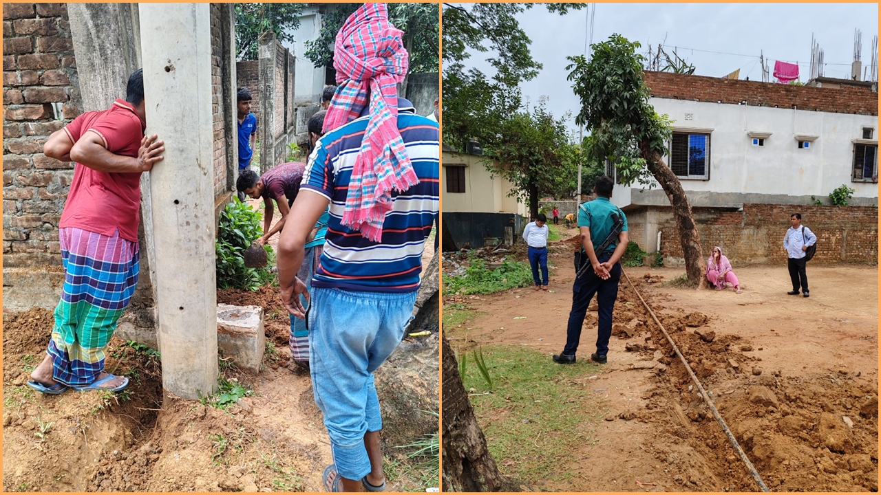 গাজীপুর ও নারায়ণগঞ্জে অবৈধ গ্যাস সংযোগ বিচ্ছিন্ন