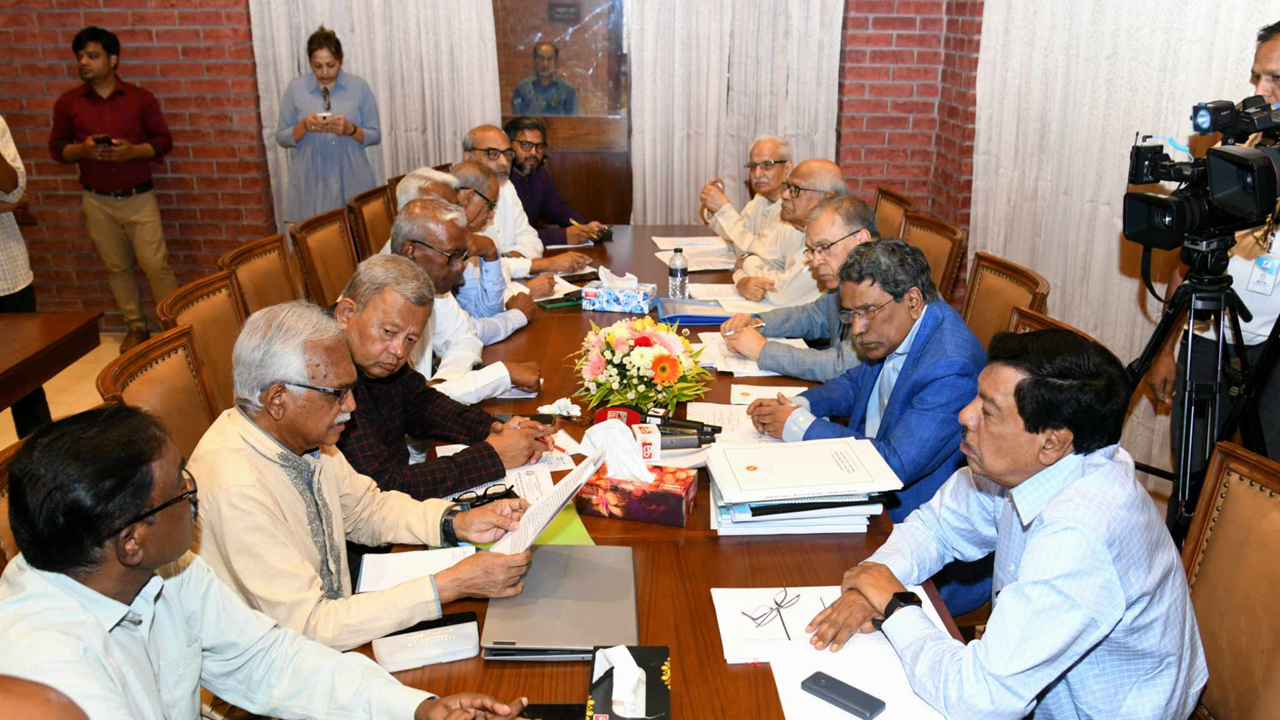 ঐকমত্য কমিশনের সঙ্গে জাসদের আলোচনা