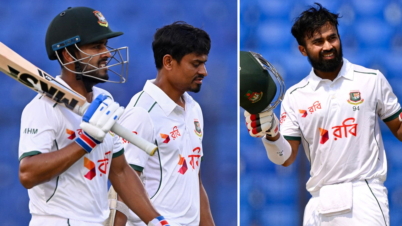 মিরাজের দিকে তাকিয়ে সাদমান, বিজয়কে নিয়ে আশাবাদী