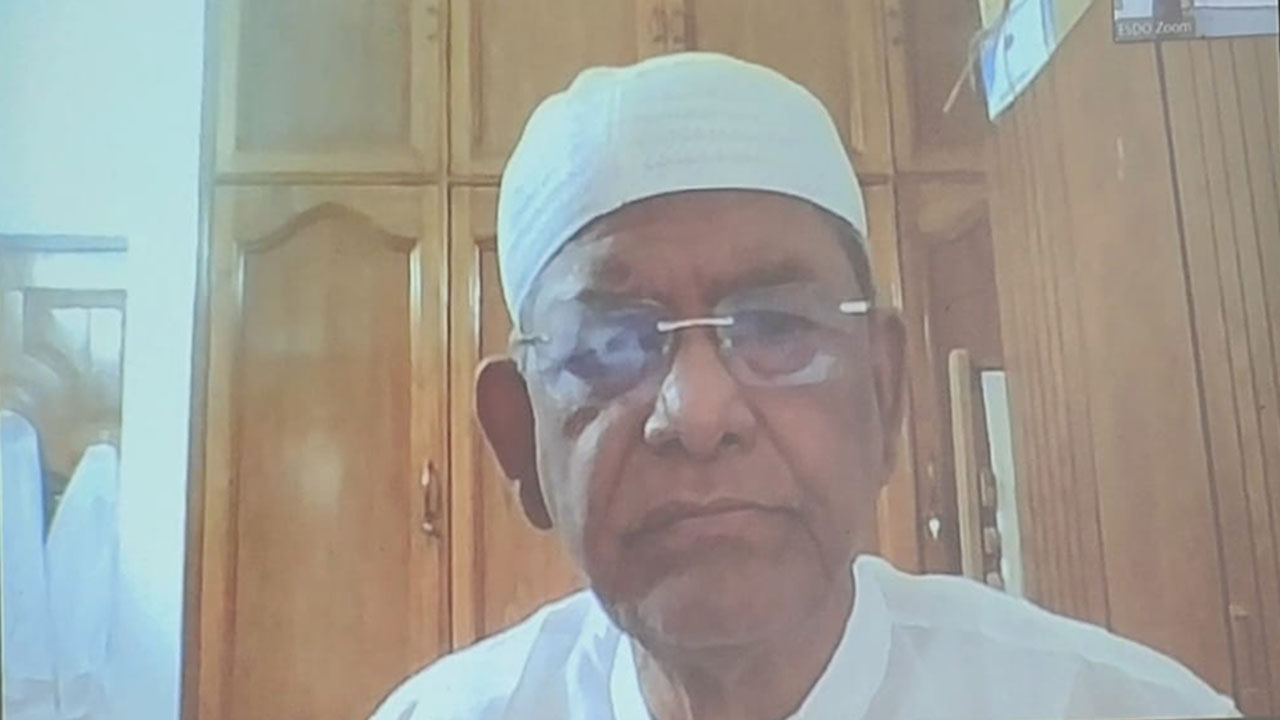 ঠাকুরগাঁও বড় মসজিদ পুনর্নির্মাণ কাজের উদ্বোধন করলেন মির্জা ফখরুল