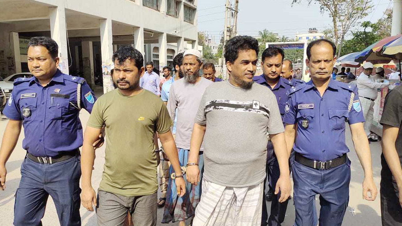নারায়ণগঞ্জে আরসা প্রধানসহ ৬ জন ফের ৮ দিনের রিমান্ডে