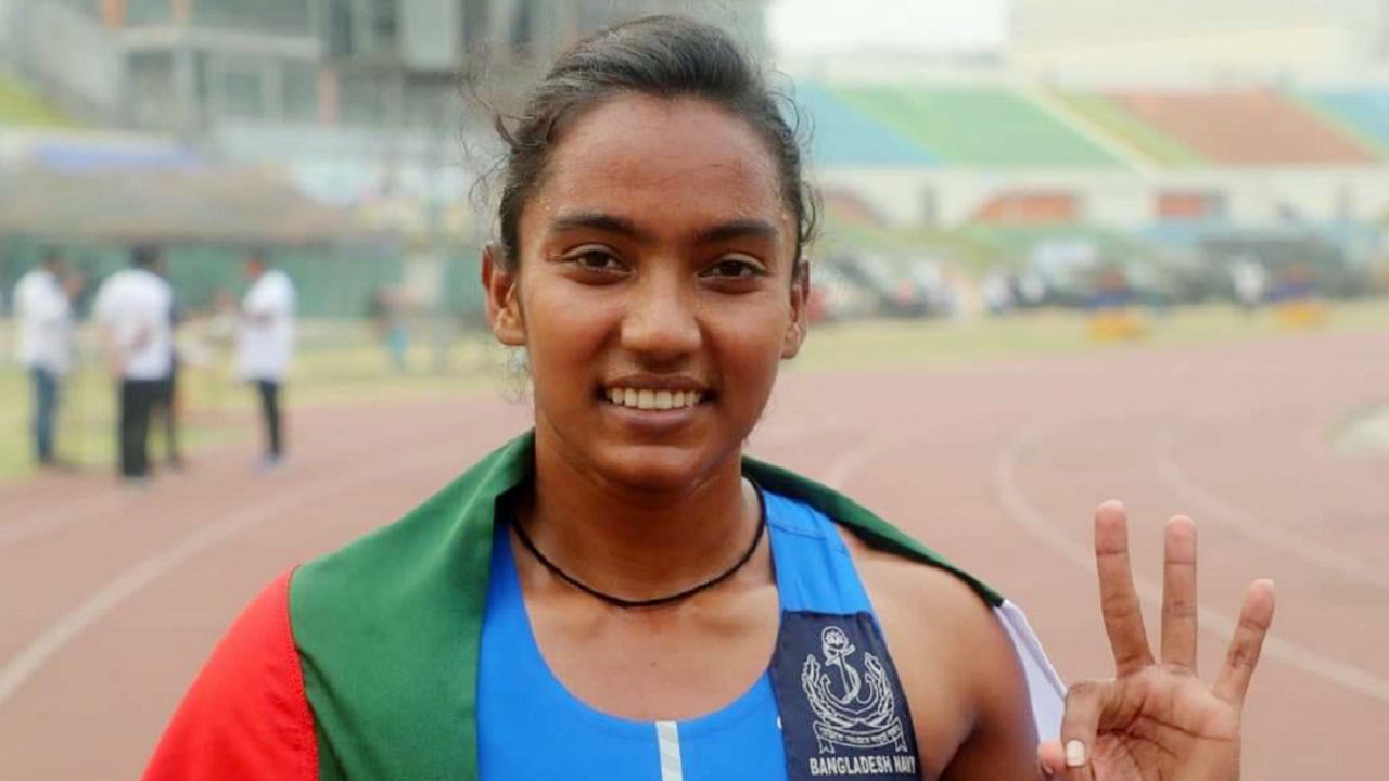 সাফ ক্যাম্প স্থগিত, এশিয়ানে যাচ্ছেন দ্রুততম মানবী শিরিন