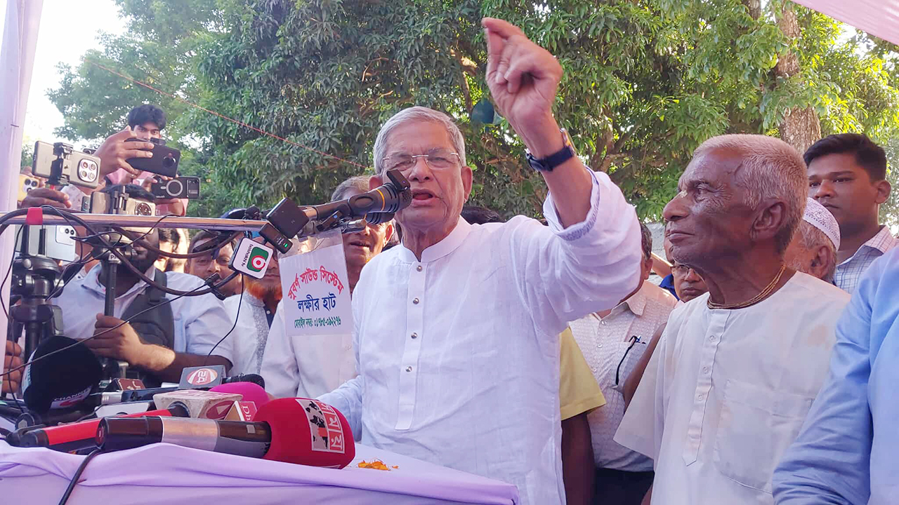 ইউনূস সাহেব দয়া করে তাড়াতাড়ি নির্বাচনটা দিন : মির্জা ফখরুল