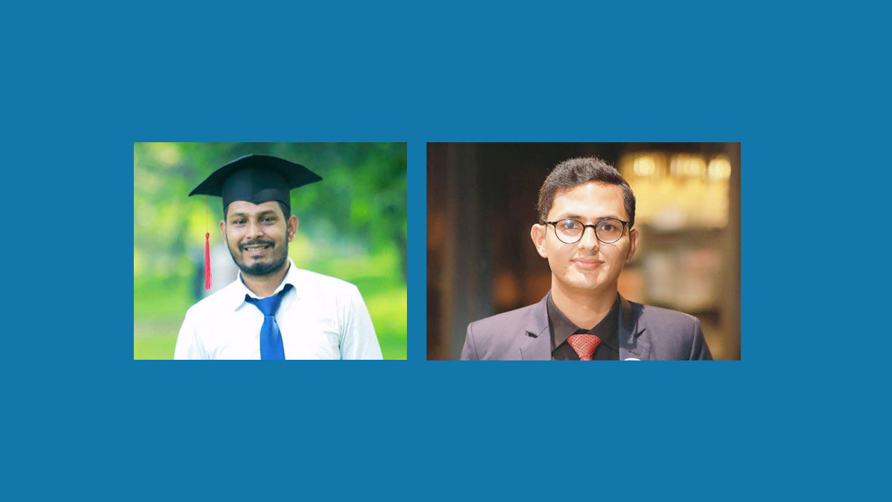 ঢাকাস্থ ঠাকুরগাঁও ছাত্র পরিষদের সভাপতি মোস্তফা ও সেক্রেটারি শামীম