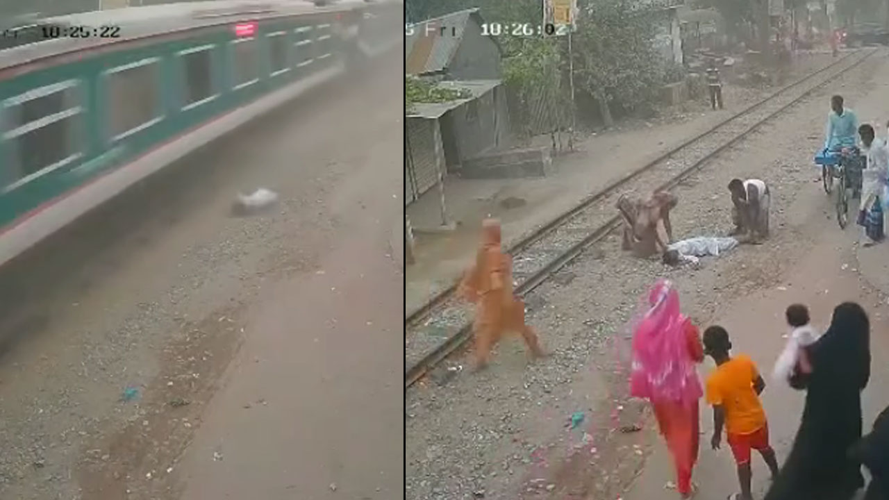 জামালপুরে চলন্ত ট্রেন থেকে ছিটকে পড়ল শিশু!