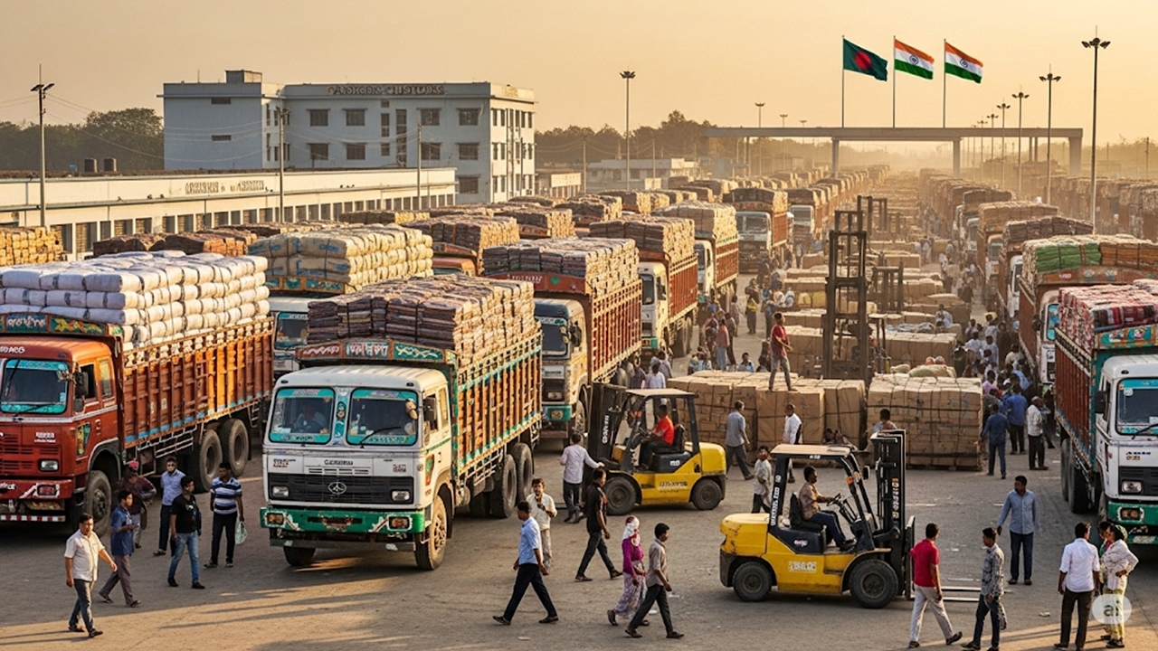 বেনাপোলে আমদানি-রপ্তানিতে ধস : সংকটে ব্যবসায়ী, শ্রমিক ও পরিবহন খাত