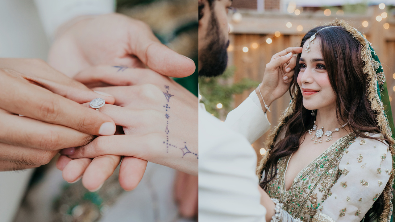 বিয়ের পিঁড়িতে পাকিস্তানি গায়িকা আইমা বেগ