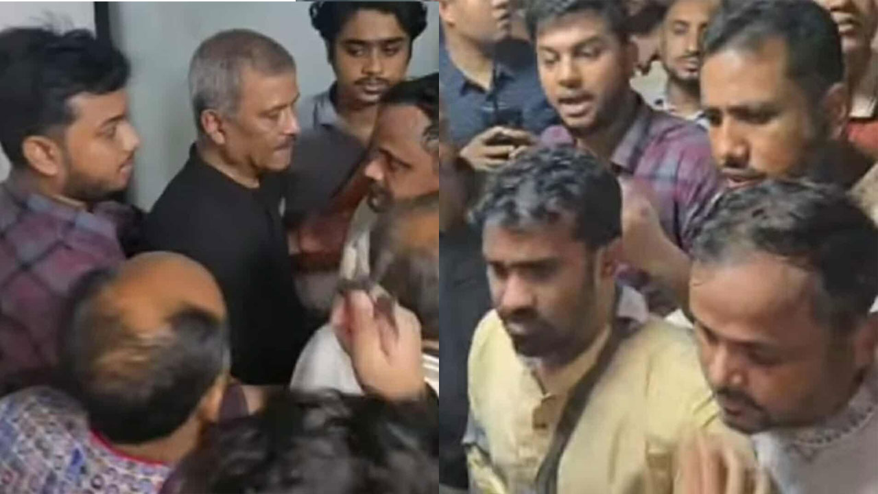 নুরকে দেখতে এসে ঢাকা মেডিকেলে অবরুদ্ধ আইন উপদেষ্টা আসিফ নজরুল