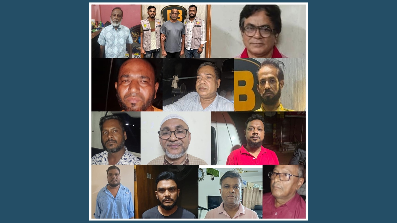 ঢাকায় একদিনে আওয়ামী লীগের ১৩ নেতাকর্মী গ্রেপ্তার