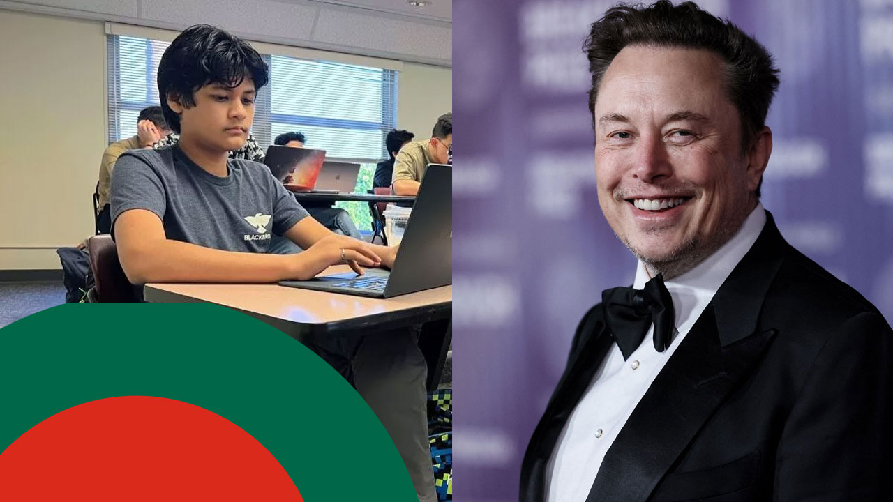 ইলনের স্পেসএক্সের চাকরি ছাড়ছেন বাংলাদেশি বংশোদ্ভূত বিস্ময় বালক, কারণ কী