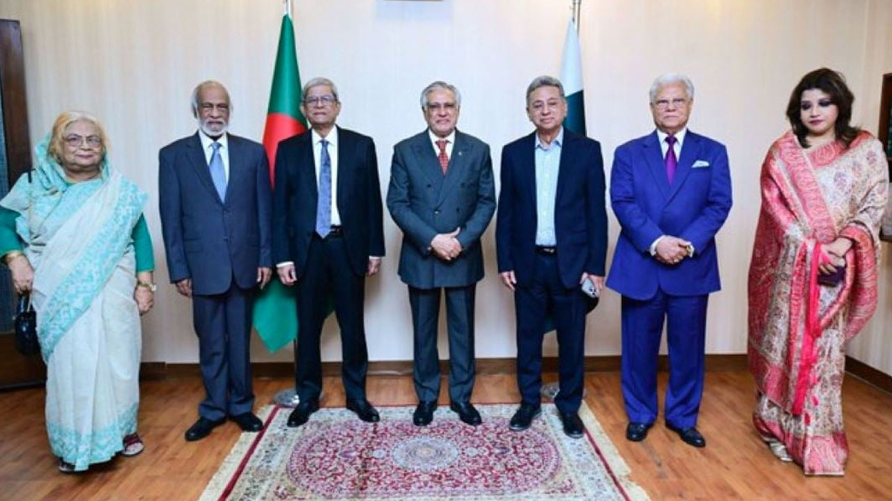 পাকিস্তানের পররাষ্ট্রমন্ত্রীর সঙ্গে বিএনপির বৈঠক