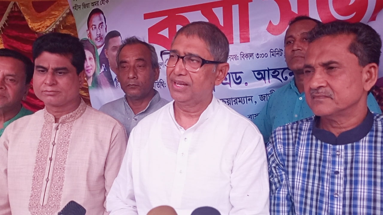 যারা বলছে নির্বাচনী হতে দেবে না,তারা হঠকারী : বিএনপির ভাইস চেয়ারম্যান