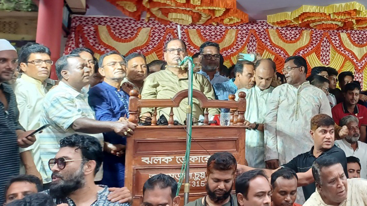 চাঁদাবাজ-দখলদাররা বিএনপির লোক নয় : শামসুজ্জামান দুদু