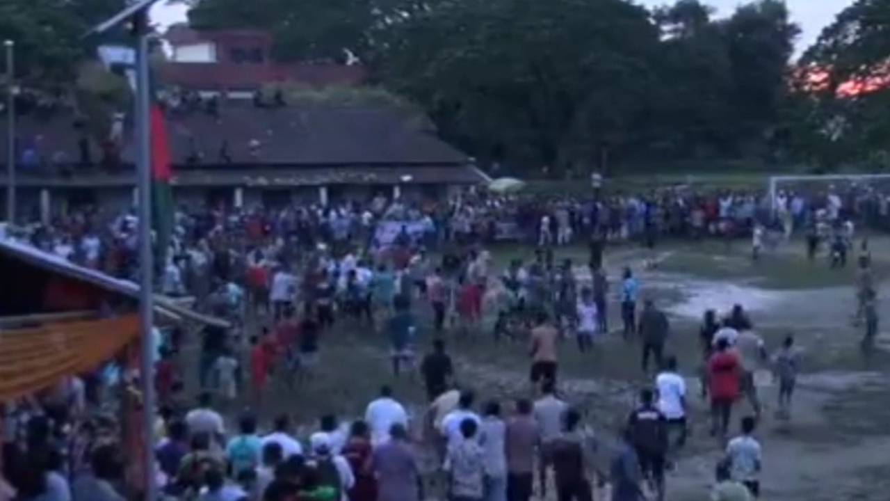 সুনামগঞ্জে ফুটবল খেলাকে কেন্দ্র করে সংঘর্ষ, আহত ৩১