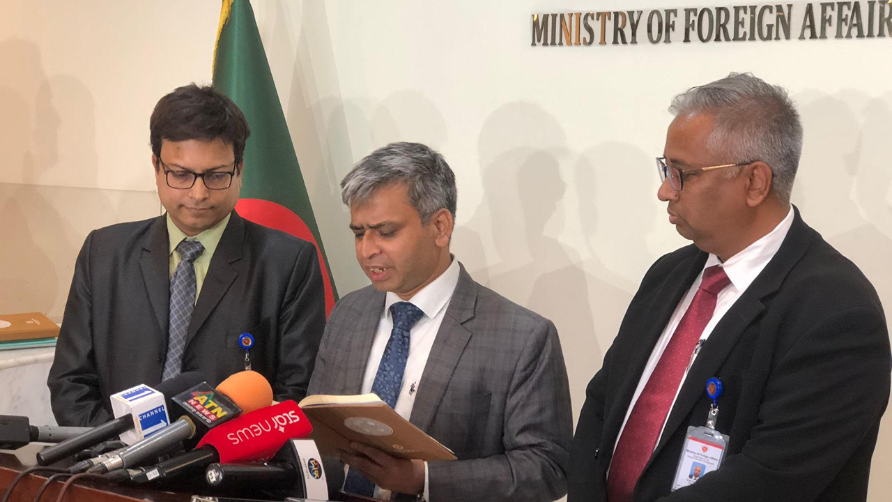 জেআরপিতে ৪৫৫ মিলিয়ন ডলারের প্রতিশ্রুতি পাওয়া গেছে : পররাষ্ট্র মন্ত্রণালয়