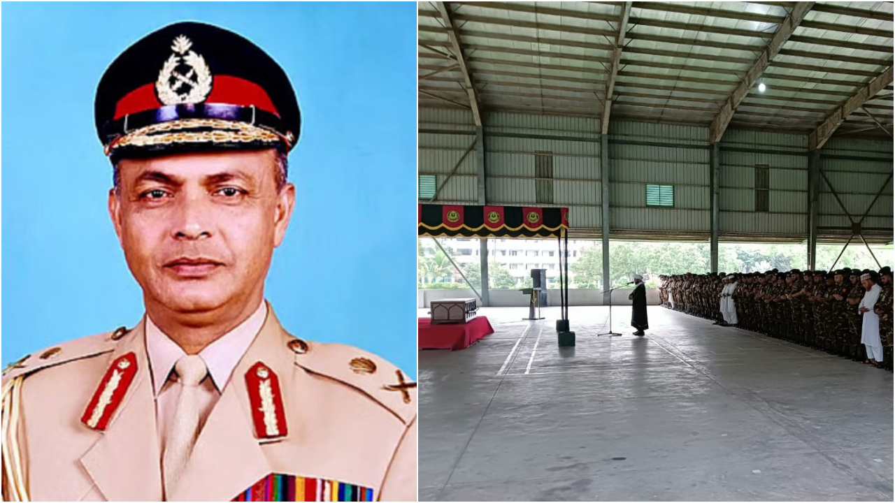 ইচ্ছে থাকলেও চোখ দান করতে পারেননি সাবেক সেনাপ্রধান হারুন-অর-রশীদ