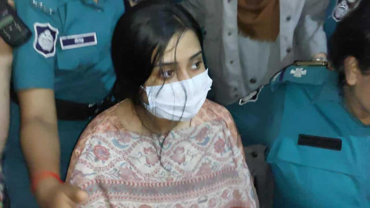 মেজর সাদিকের স্ত্রী সুমাইয়া জাফরিন ৫ দিনের রিমান্ডে