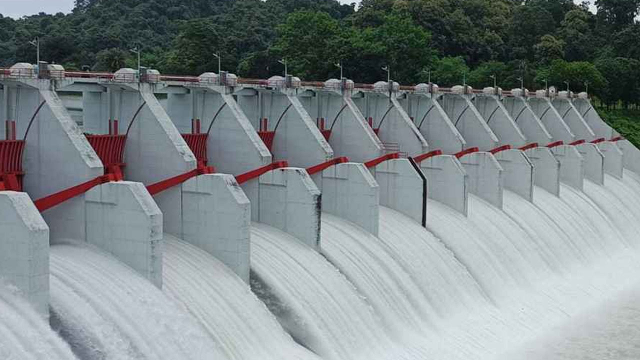 খুলে দেওয়া হলো কাপ্তাই বাঁধের সব জলকপাট