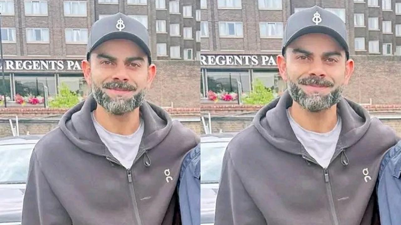 পাকা দাড়ি-গোঁফ! এ কোন কোহলি?