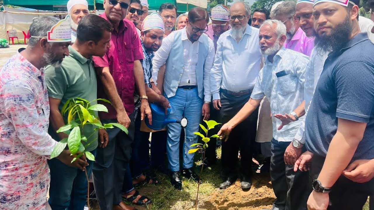 চট্টগ্রামে ১০ লাখ গাছ রোপণের ঘোষণা মেয়র শাহাদাতের
