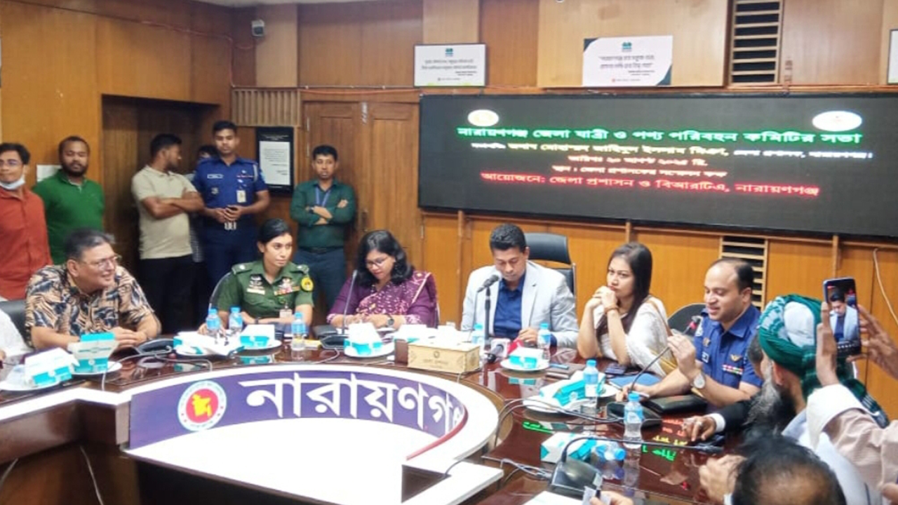 ঢাকা-নারায়ণগঞ্জ রুটে বাসভাড়া বাড়ল ৫ টাকা