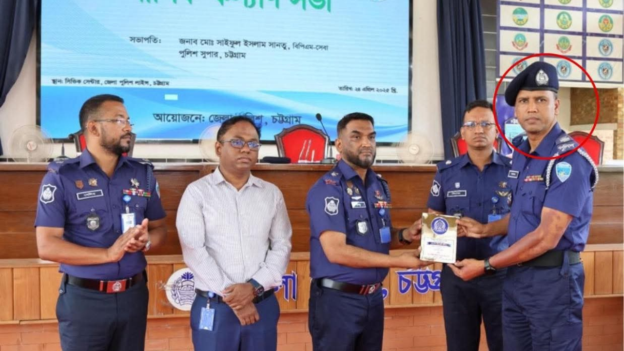 মাদক পাচারের অভিযোগে প্রত্যাহার হলেন শ্রেষ্ঠ মাদক উদ্ধারকারী পুলিশ