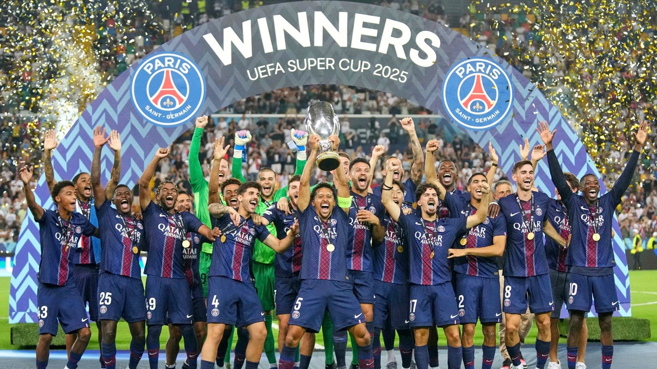 দ্বিগুণ লিড নেওয়া টটেনহ্যামকে কাঁদিয়ে সুপার কাপ জিতল পিএসজি