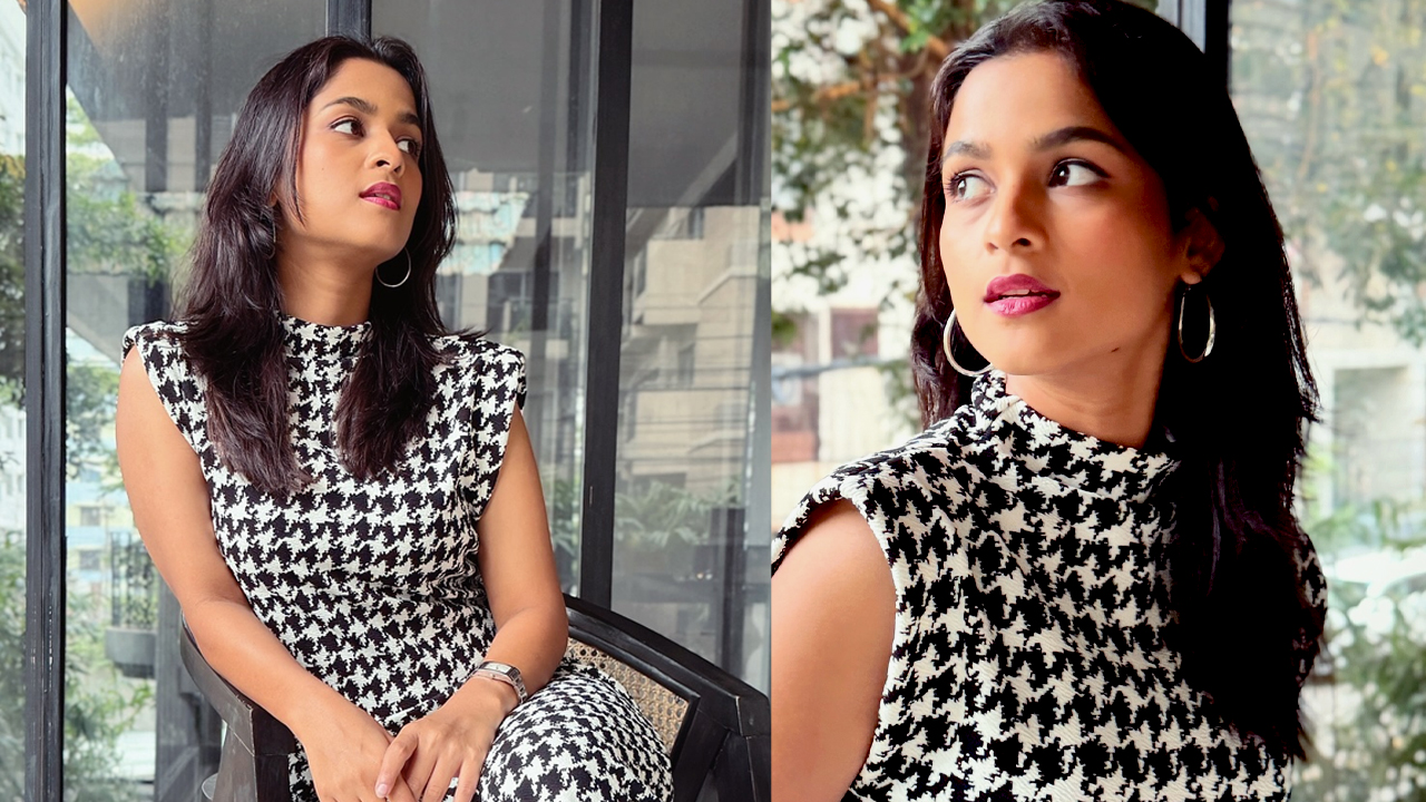 আজ সাদা-কালোই বেছে নিলেন সাদিয়া!