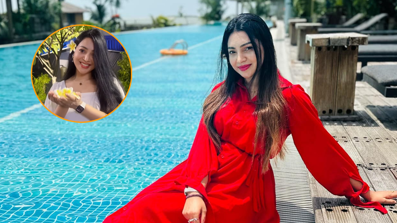 কাঠগোলাপের মাঝে নিজেকে খুঁজে পেলেন প্রভা 