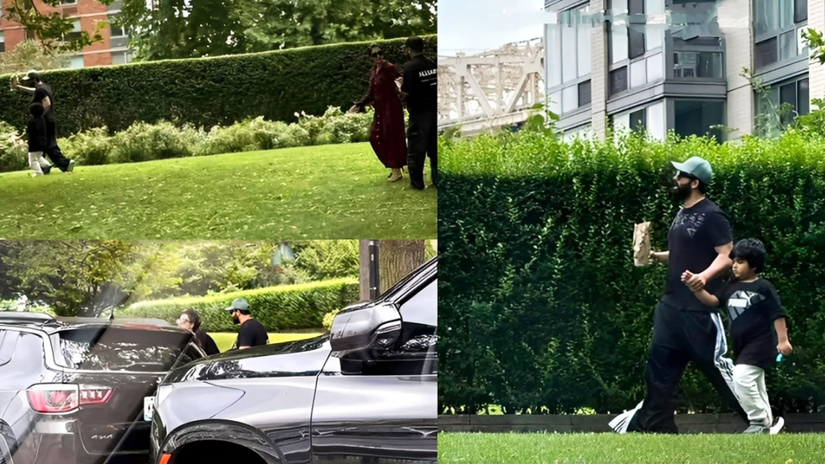 নিউইয়র্কে ছেলেকে নিয়ে ঘুরছেন শাকিব-বুবলী