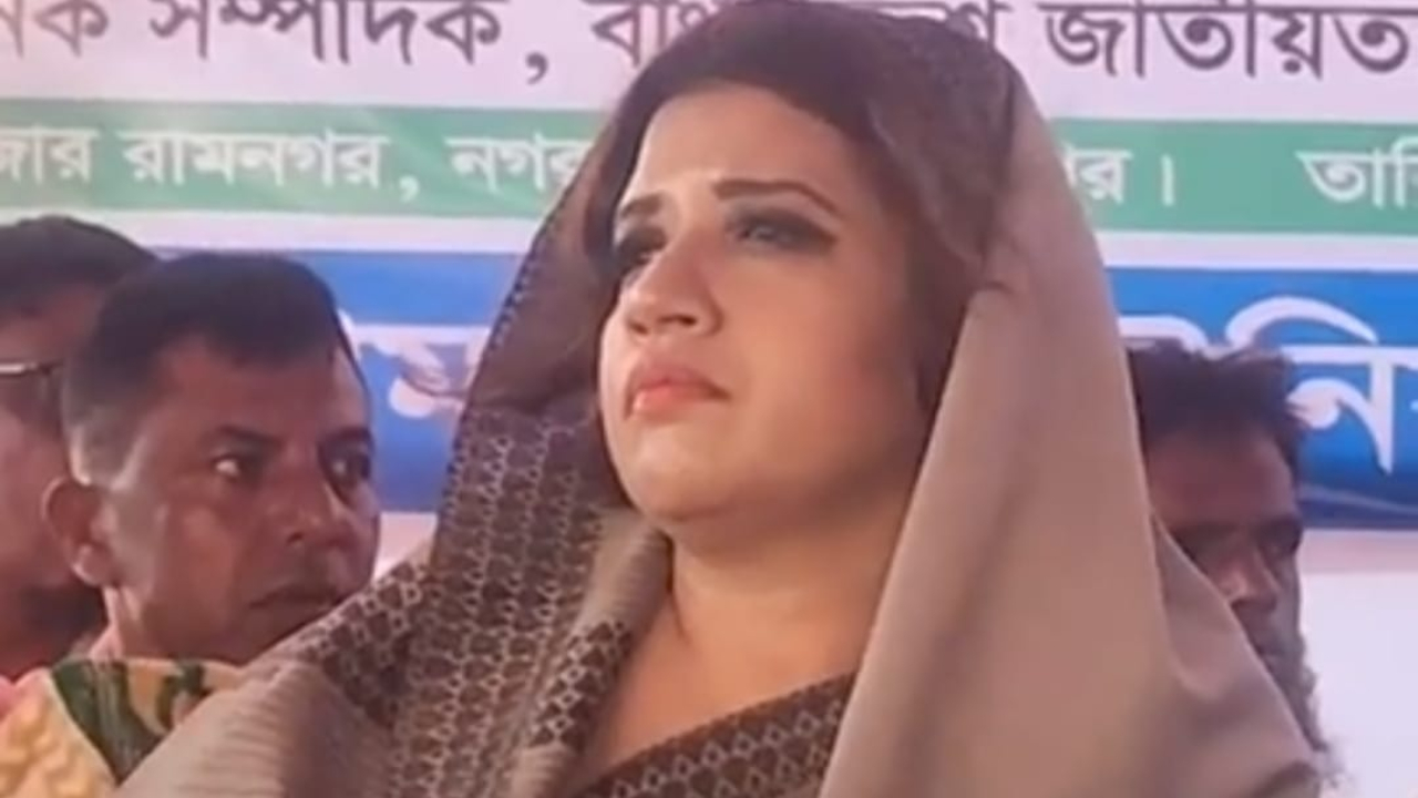 আমাদের আন্দোলন চলবে, যতদিন মানুষ ব্যালটে ভোট দিতে না পারে : শামা ওবায়েদ