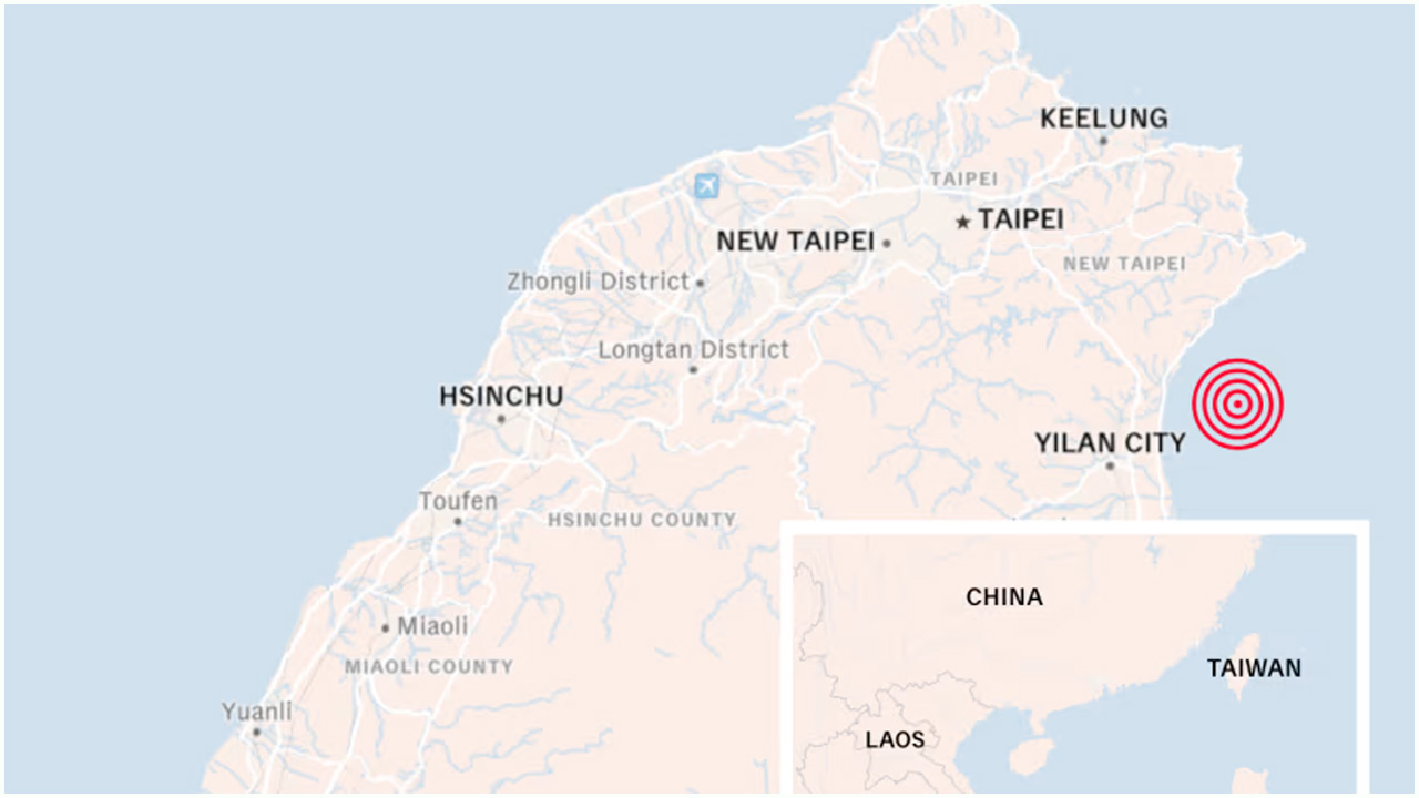 তাইওয়ানে শক্তিশালী ভূমিকম্পের আঘাত