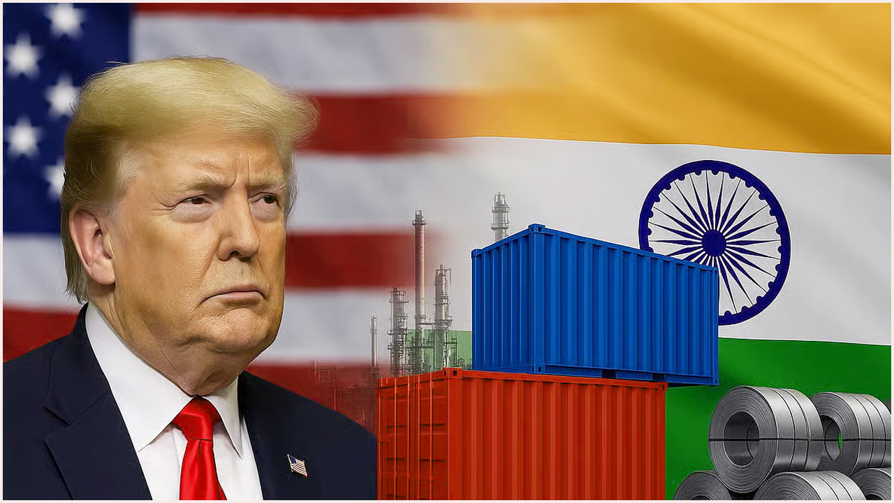 ট্রাম্পের শুল্কাঘাতে ভারতীয় অর্থনীতিতে বিশাল ধাক্কার শঙ্কা