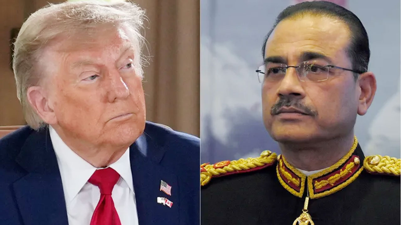 ট্রাম্প ব্যবসায়ী, অসীম মুনির স্যুট পরা ওসামা বিন লাদেন (ভিডিও)