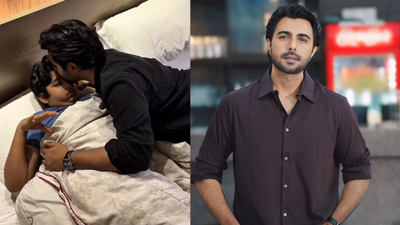 অপূর্বকে জড়িয়ে ধরে ছেলে আয়াশের কান্না