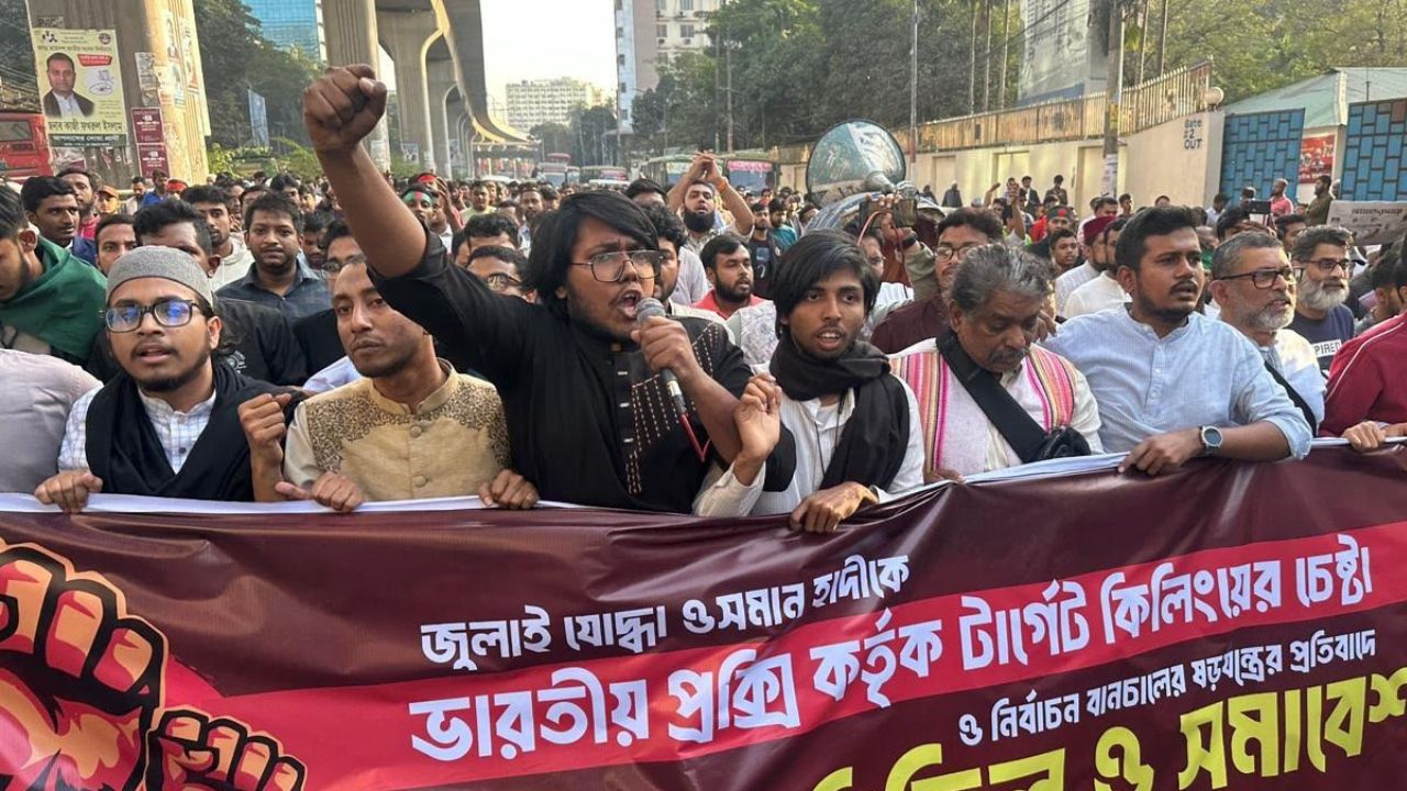 ওসমান হাদি বাংলাদেশের অস্তিত্ব, তাকে ভারতপন্থিরা হত্যা করতে চায়