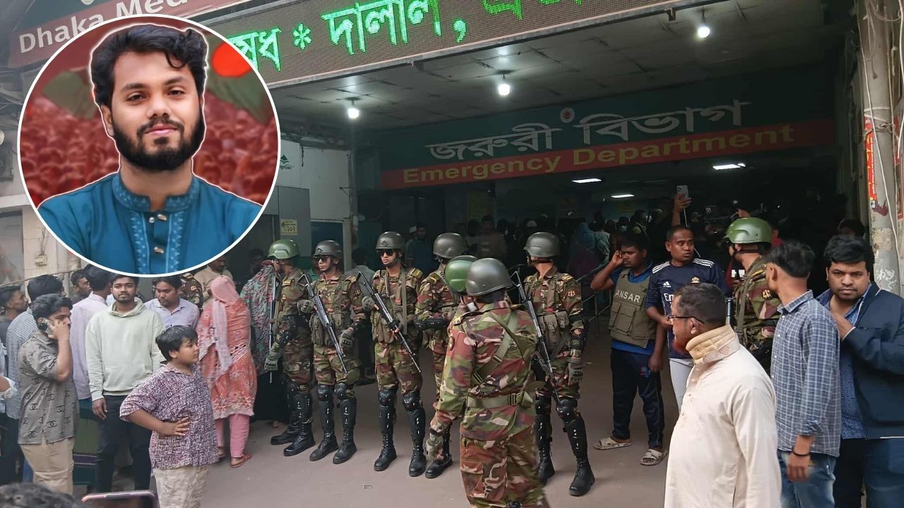 হাদির চিকিৎসার জন্য রক্ত সংগ্রহ করেছে সেনাবাহিনী