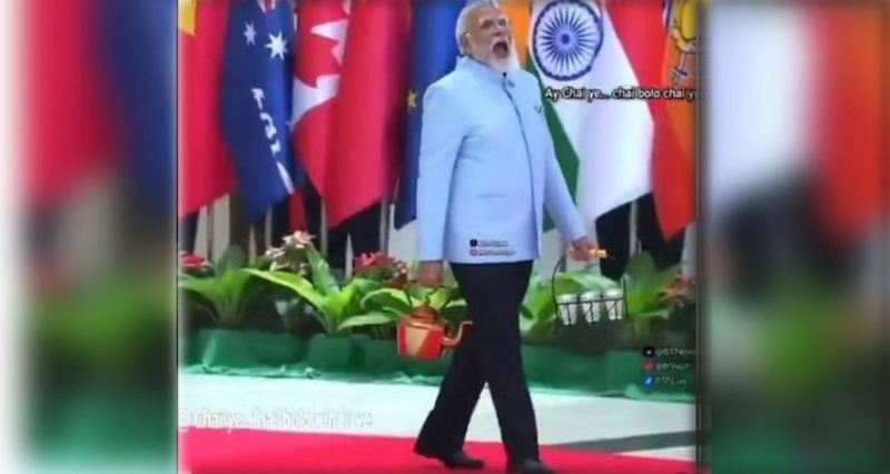 মোদির চা বিক্রির এআই ভিডিও নিয়ে তোলপাড়