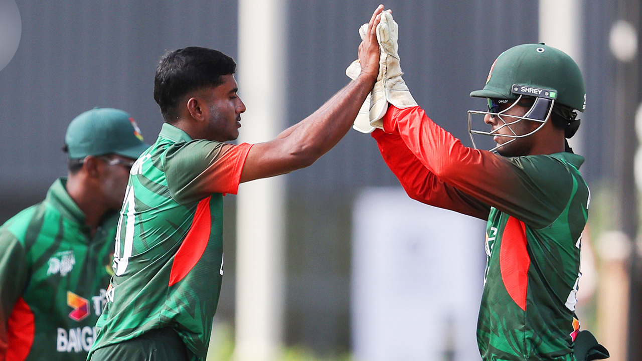 ফয়সালের সেঞ্চুরিতে বাংলাদেশকে বড় লক্ষ্য দিলো আফগানিস্তান