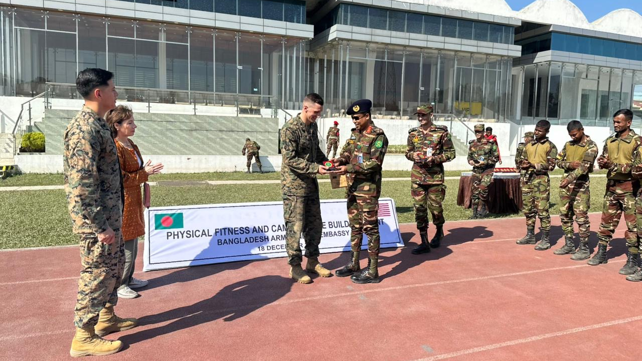 সশস্ত্র বাহিনীর বন্ধন আরও গভীর করতে প্রতিশ্রুতিবদ্ধ যুক্তরাষ্ট্র