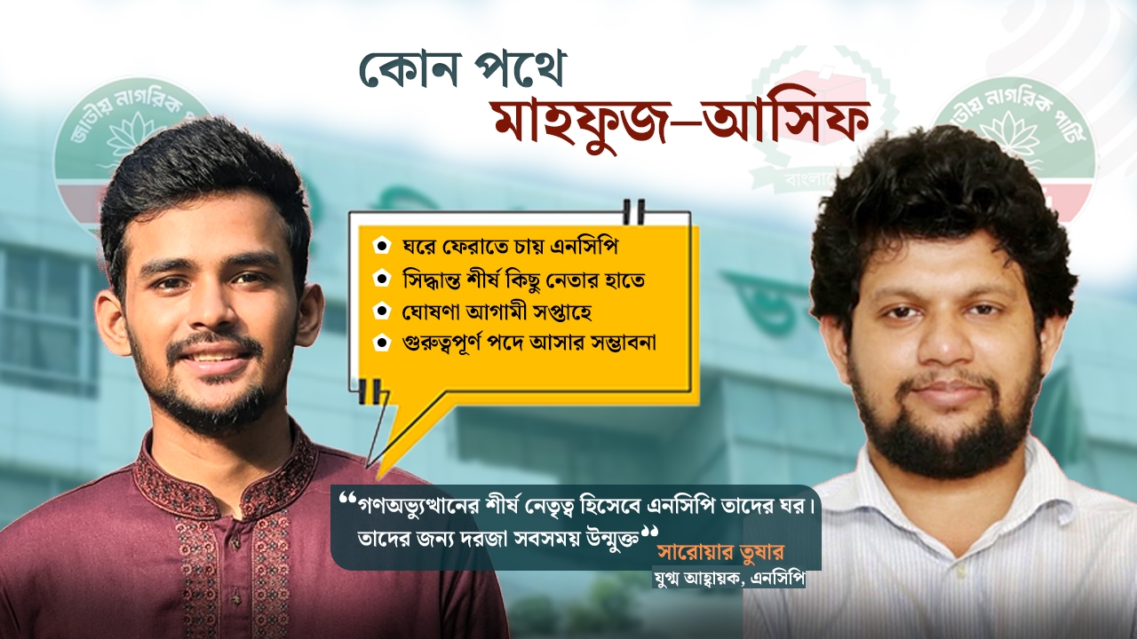 ‘বড় পদ’ পেতে পারেন মাহফুজ-আসিফ, স্বতন্ত্র নাকি দলীয় প্রতীকে নির্বাচন?