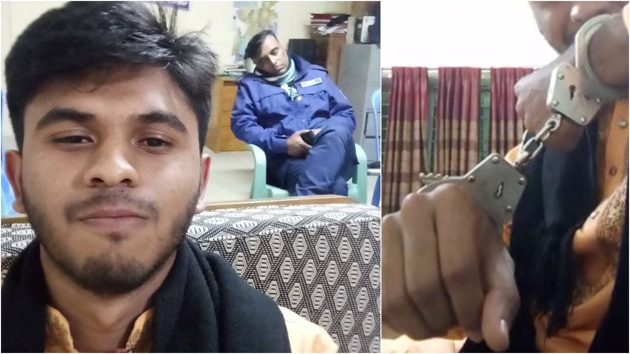 পটিয়ায় গ্রেপ্তার ছাত্রলীগ নেতার থানায় সেলফি, দুই পুলিশ ক্লোজড