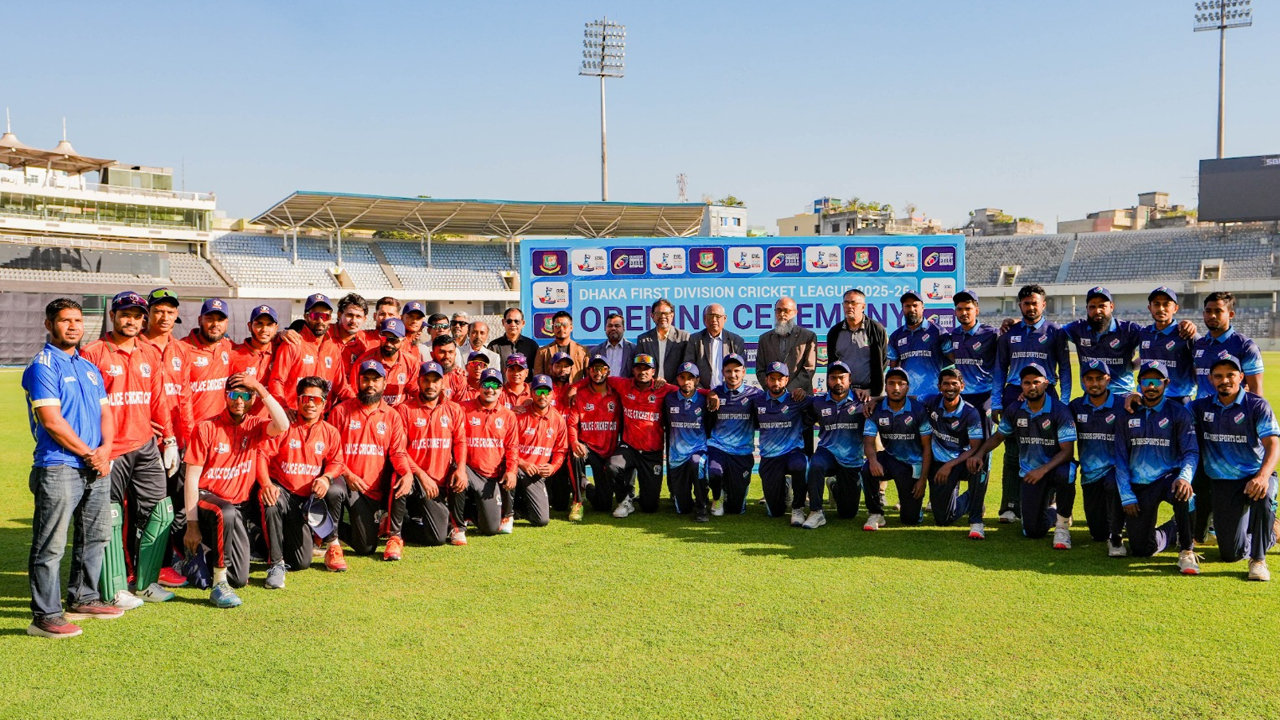 বিতর্কের মাঝেই মাঠে গড়াল প্রথম বিভাগ ক্রিকেট