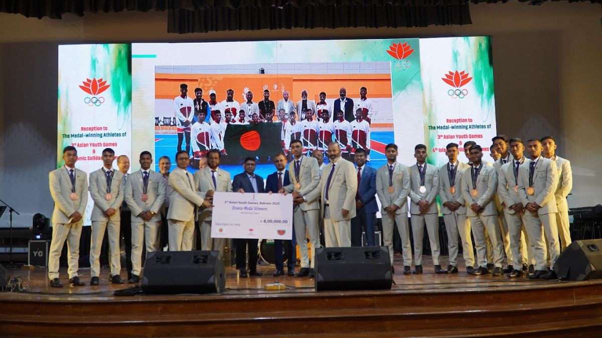 দুই গেমসে অলিম্পিকে পদকজয়ীদের ৩২ লাখ টাকা পুরস্কার