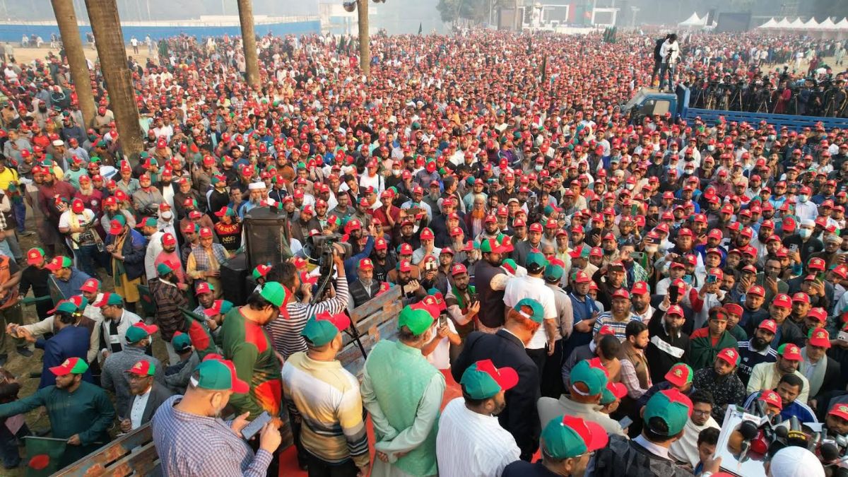 জামায়াতের যুব ম্যারাথনে লাখো নেতাকর্মীর ঢল