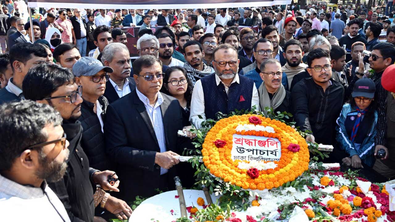 ইতিহাসকে মুখোমুখি দাঁড় করিয়ে বিভাজন সৃষ্টি করা যাবে না : ঢাবি উপাচার্য