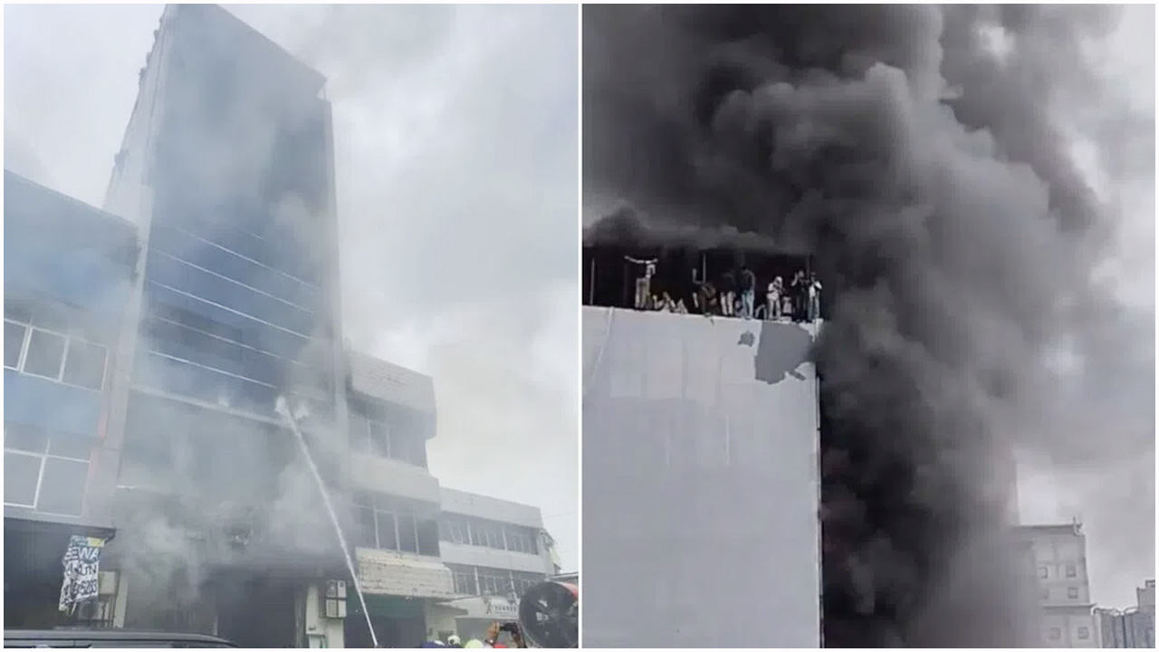 ইন্দোনেশিয়ায় বহুতল ভবনে ভয়াবহ আগুন, নিহত ২০